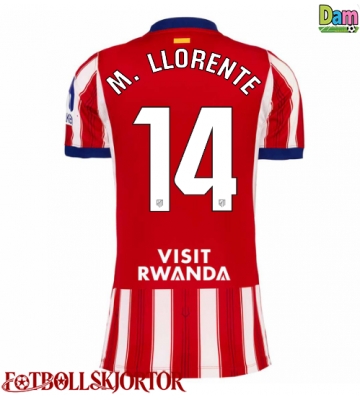 Atletico Madrid Marcos Llorente #14 Hemmatröja Dam 2026-27 Kortärmad